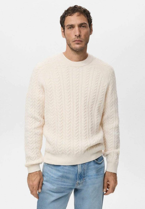 Mango Jumper - off-white