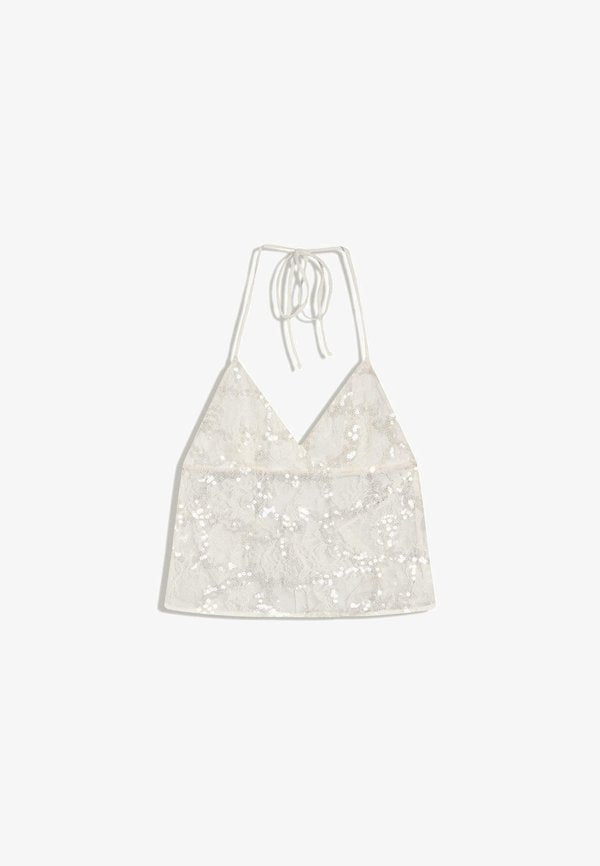 Bershka TOP - Top - white