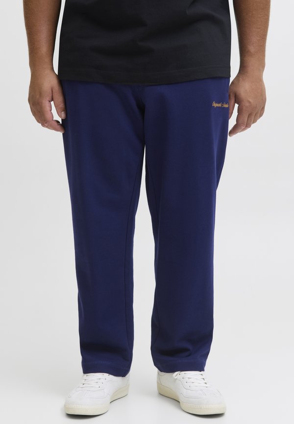 Jack & Jones Plus Size Relaxed Fit - Tracksuit bottoms - ocean cavern