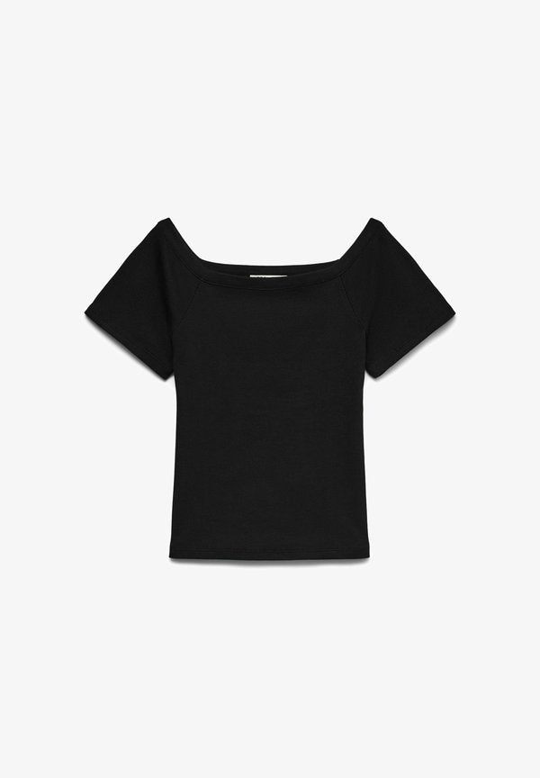 Vero Moda AWEMMA - Basic T-shirt - black