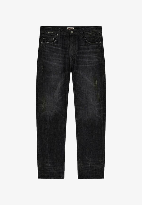 Guess ENTSPANNTE - Straight leg jeans - mehrfarbig grau