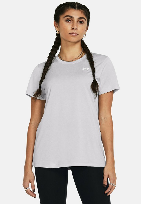 Under Armour TWIST - Sports T-shirt - halo gray