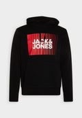 Jack & Jones Logo - Hoodie - black