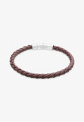 s.Oliver FINE LEATHER - Bracelet - braun