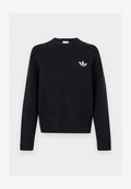 adidas Originals TREFOIL ESSENTIALS FULLY KNIT SWEATER UNISEX - Jumper - black