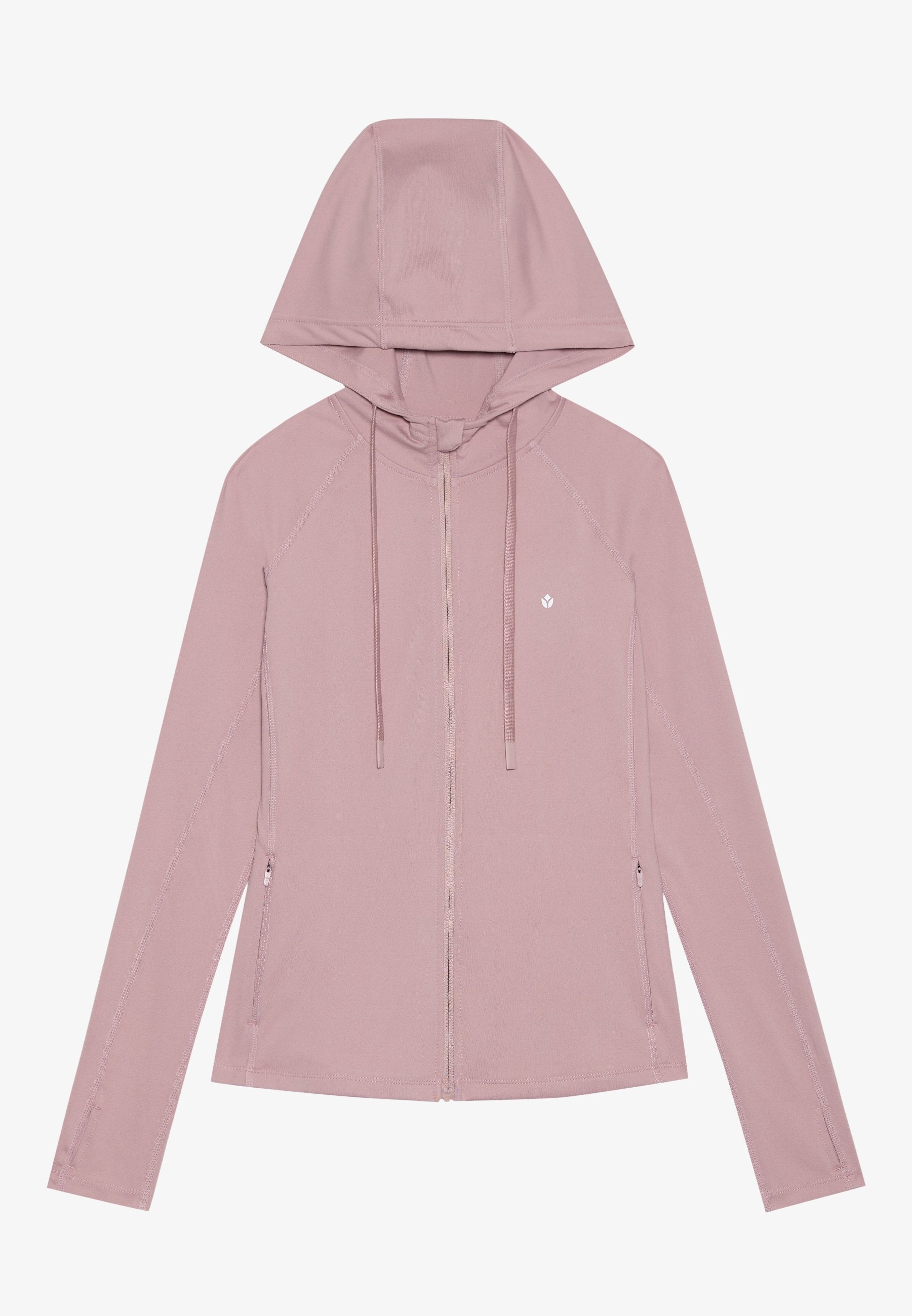 Even&Odd active ZIP UP SPORTS SWEAT WITH HOOD