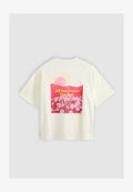 Levi's® LSE_GRPH SHORT STACK TEE LSE_STARDUST FR - Print T-shirt - feel good in levi's - whites