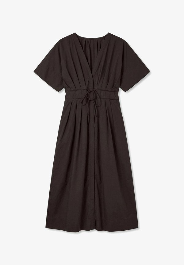 Vero Moda DRESS VMESTRID LONG DRESS - Day dress - chocolate torte