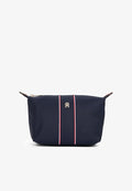 Tommy Hilfiger HILFIGER ICON TH MONOGRAM WASHBAG - Wash bag - blue