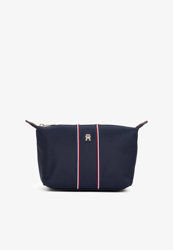 Tommy Hilfiger HILFIGER ICON TH MONOGRAM WASHBAG - Wash bag - blue