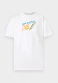 New Balance UNISEX - Print T-shirt - sea salt