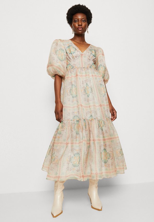 Malina FREYA POUF SLEEVE DRESS