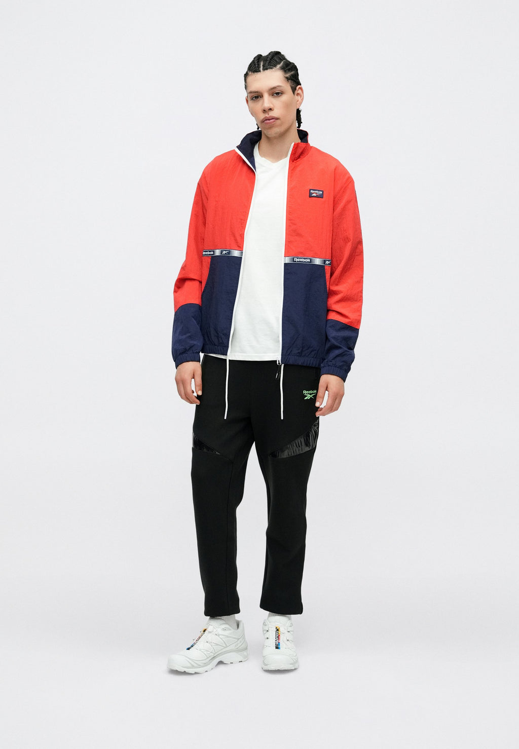 Reebok Classic HERITAGE TAPE WOVEN TRACK JACKET