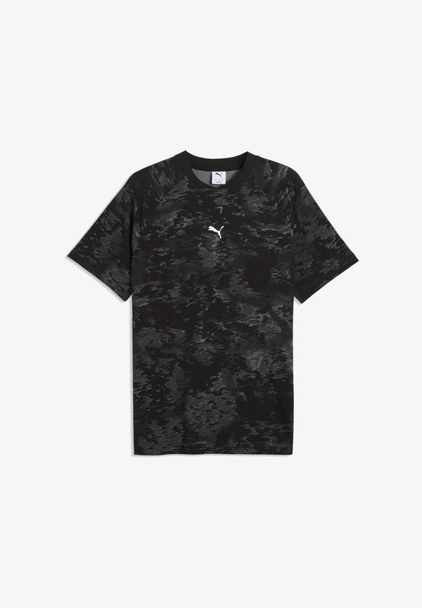 Puma PUMA SPORT CAMO T-SHIRT - Print T-shirt - black