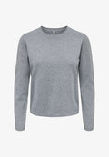 ONLY ONLLOYAL LS ONECK KNT NOOS - Jumper - light grey melange