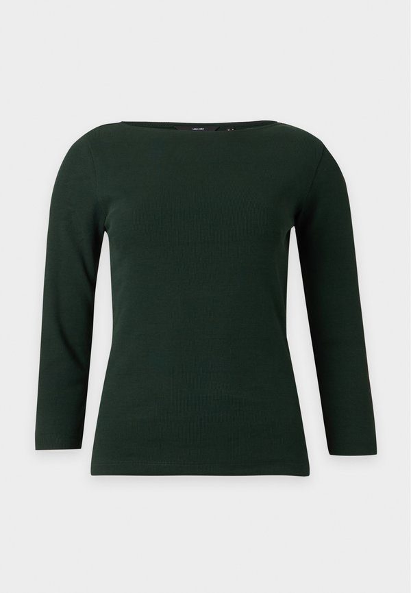 Vero Moda VMCHLOE PANDA BOATNECK - Long sleeved top - scarab