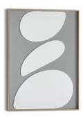Orange Wallz WHITE ON GREY