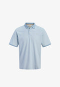 Jack & Jones POLOSHIRT PLUS SIZE POLOSHIRT - Polo shirt - ashley blue