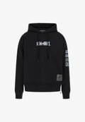 Guess HOODIE MIT LOGO - Hoodie - schwarz