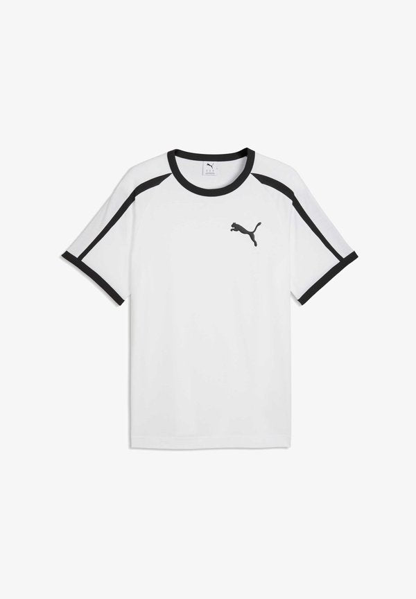 Puma BIG CAT RINGER - Print T-shirt - white