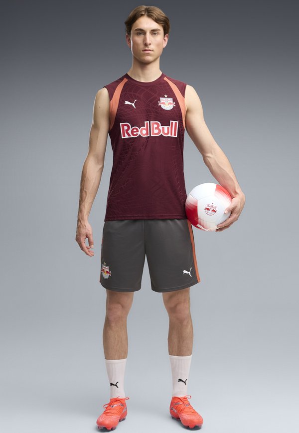 Puma FC RB SALZBURG TRAININGSSHORTS - Sports shorts - shadow gray white