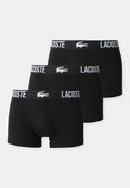 Lacoste COURTS 3 PACK - Trunks - black