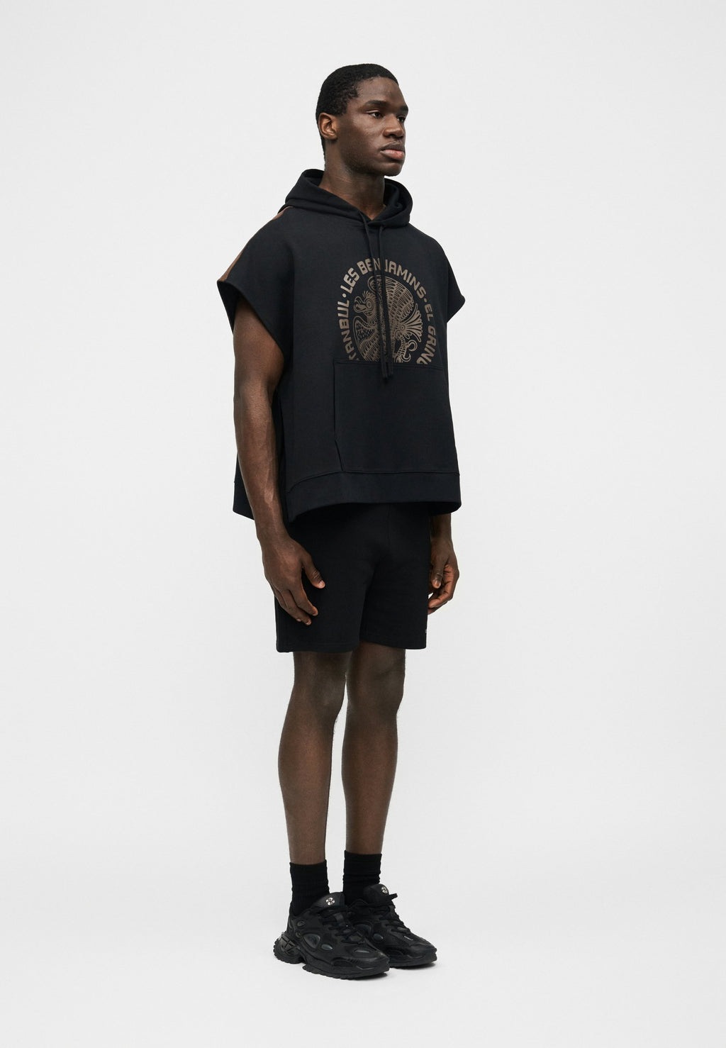 Les Benjamins SLEEVELESS HOODIE UNISEX