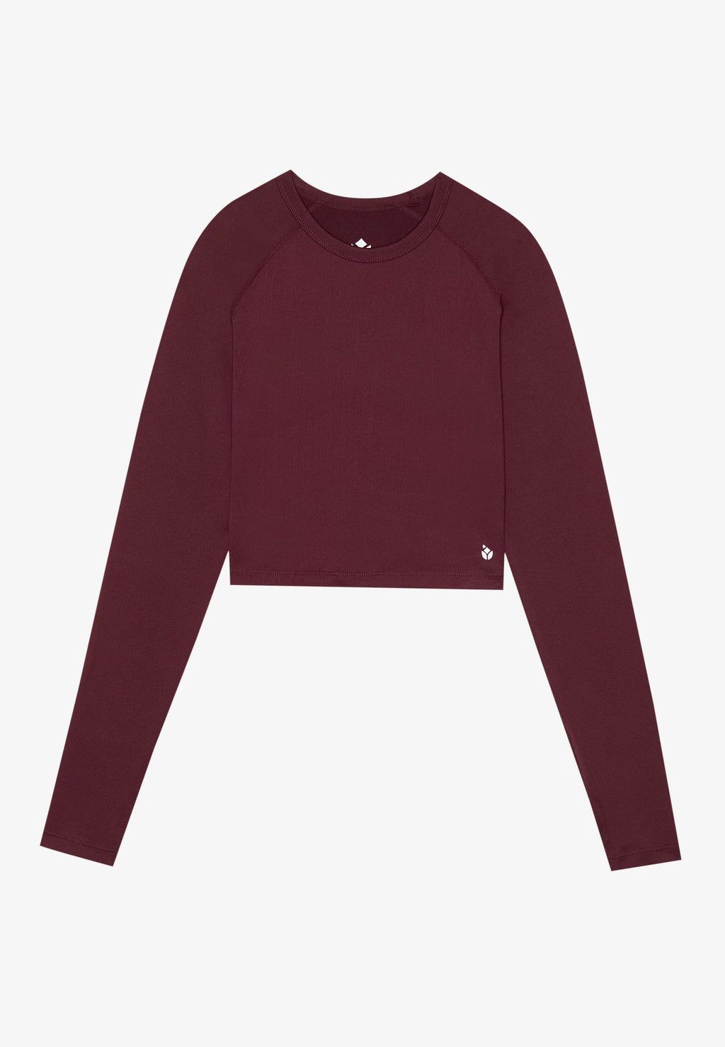 Even&Odd active ESSENTIAL CROPPED LONG SLEEVE TOP WITH THUMB HOLES