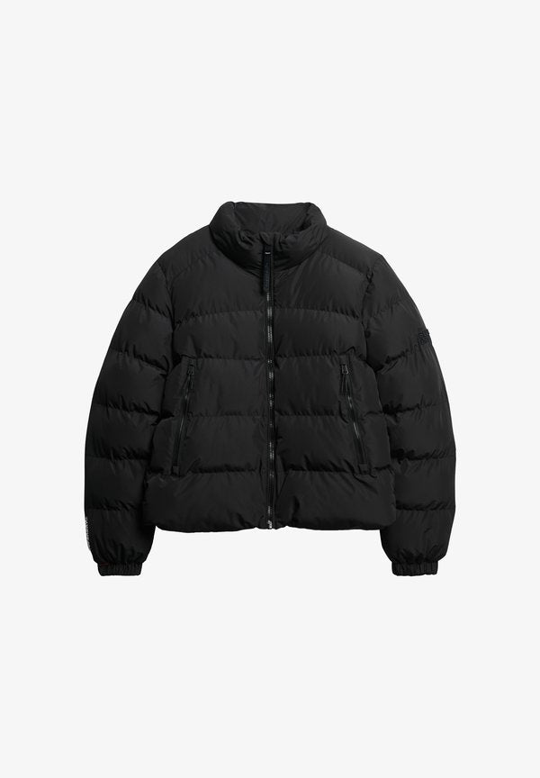 Superdry & Co NON HOODED SPORTS PUFFER  - Winter jacket - black