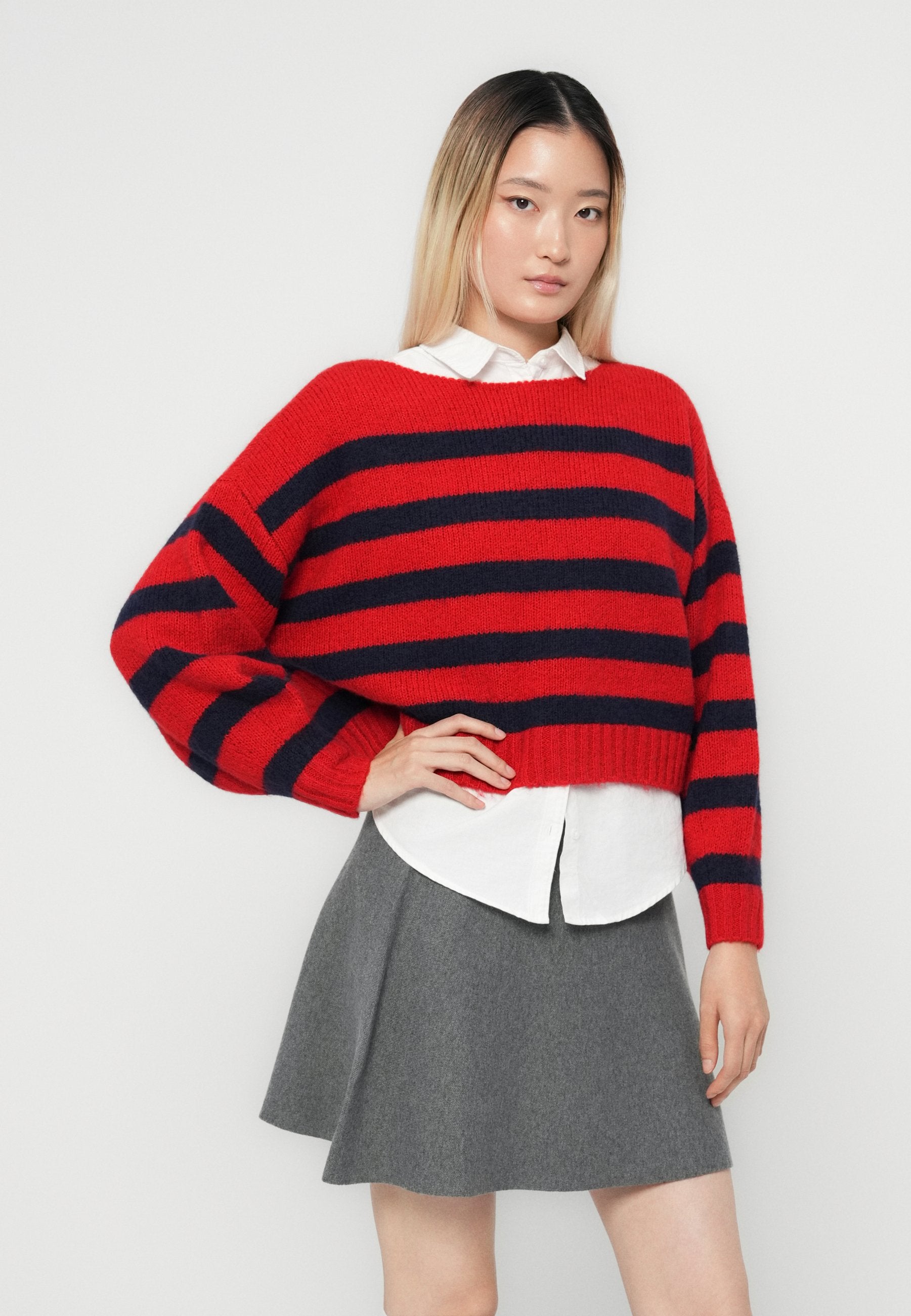 ONLY ONLAYA LIFE L/S BOATNECK CC KNT