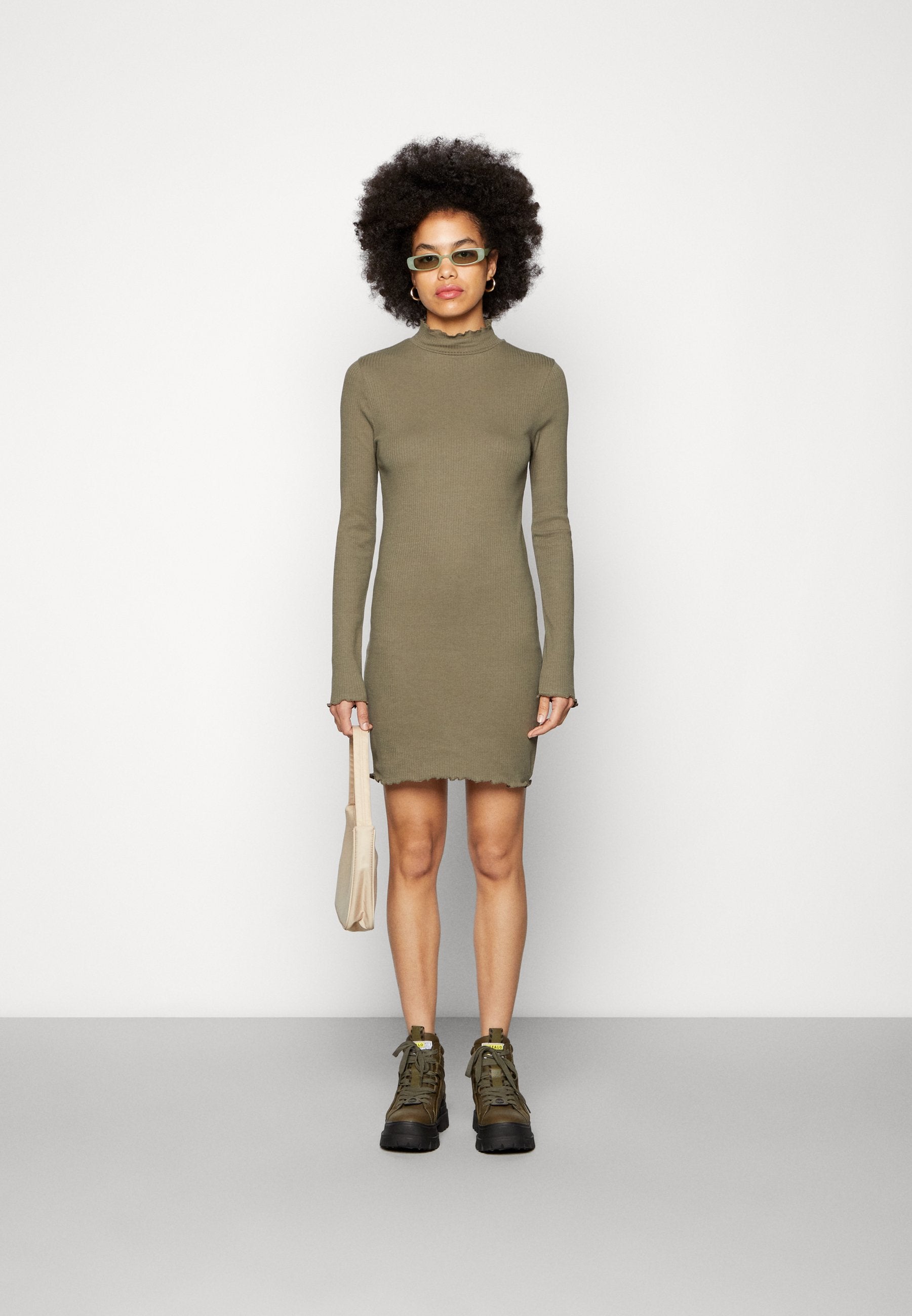 Noisy May NMDRAKEY HIGHNECK DRESS