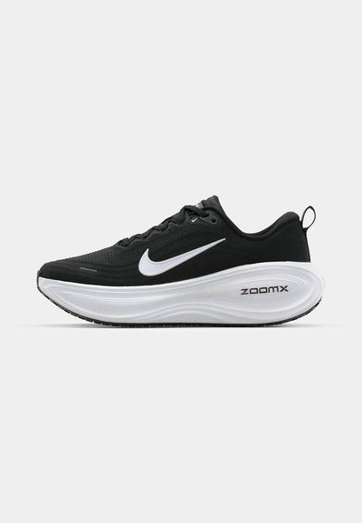 Nike Performance VOMERO PLUS - Road running shoes - black/white/cool grey/metallic dark grey/summit white
