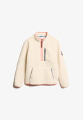 Superdry & Co OUTDOOR HALF ZIP  - Fleece jumper - ecru