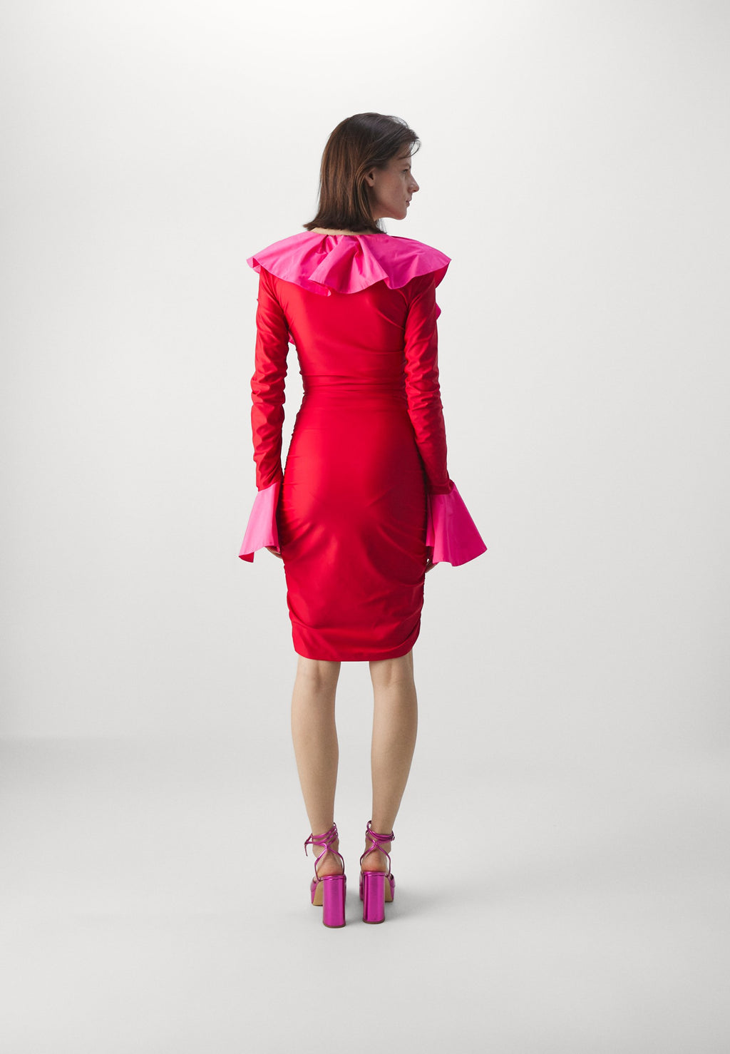 Ahluwalia ROSIE RUFFLE DRESS