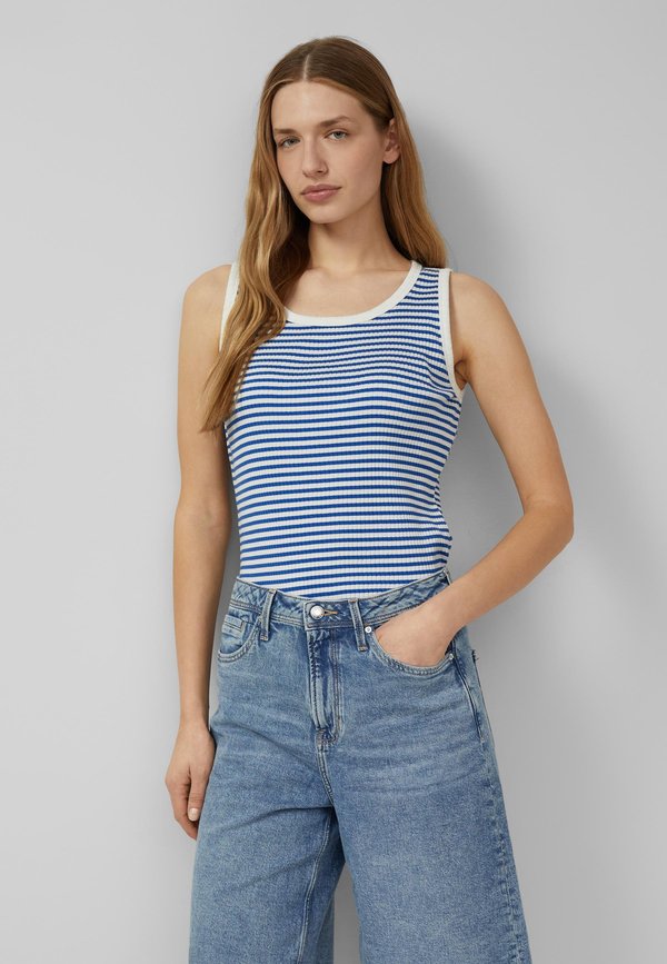 s.Oliver T-SHIRT - Top - royalblau