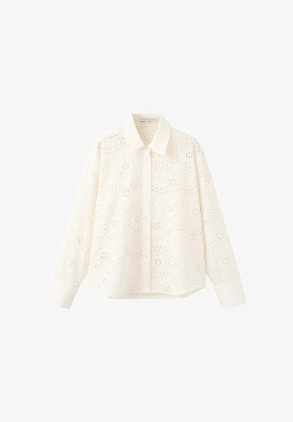 Mango ADULT - Button-down blouse - off-white