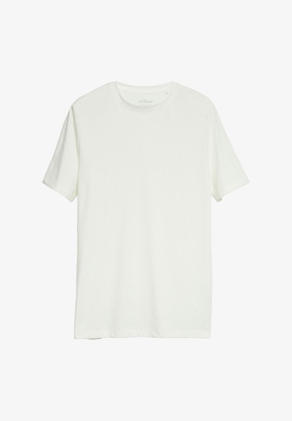 s.Oliver T-SHIRT - Basic T-shirt - ecru