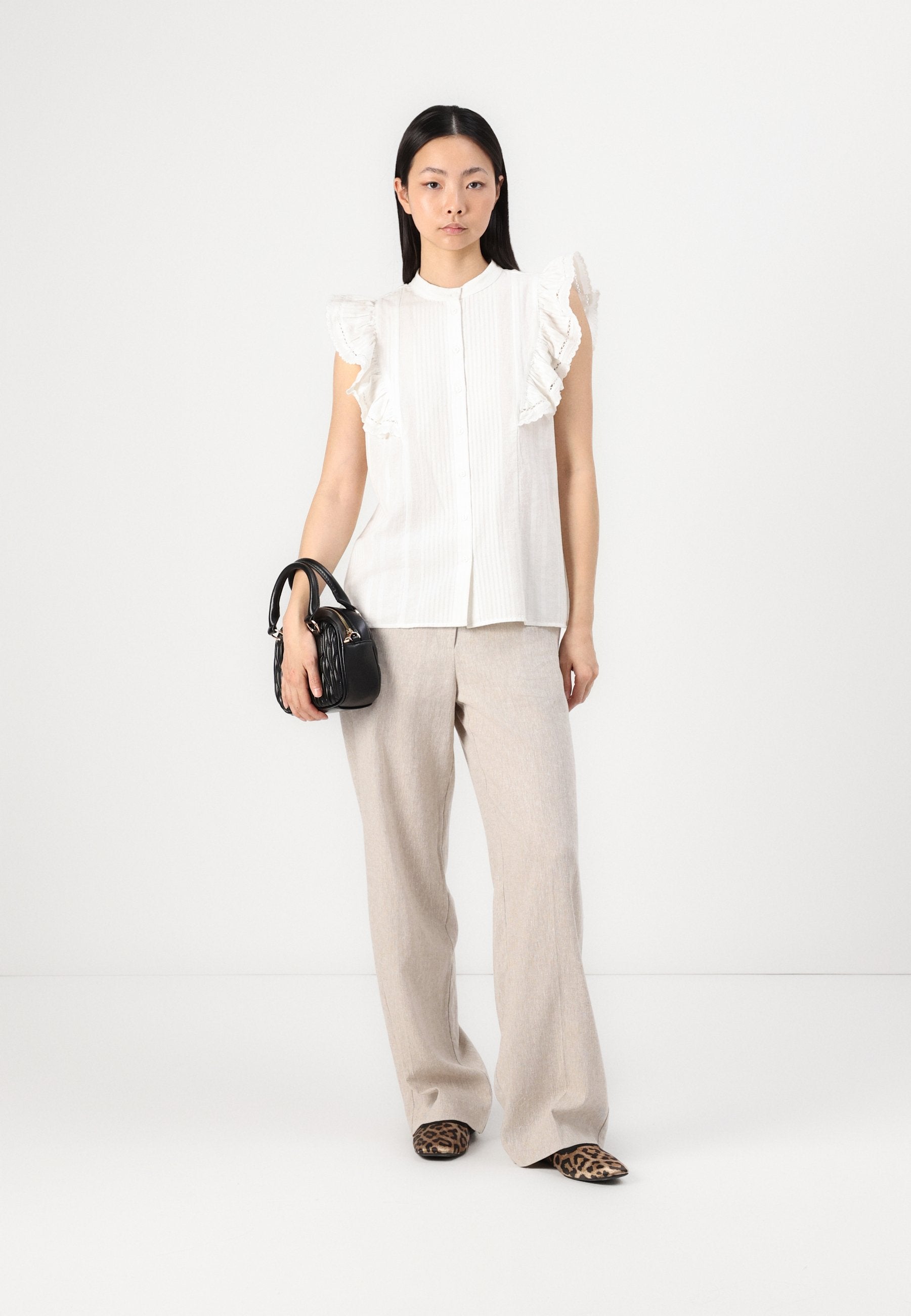Selected Wide-leg tailored