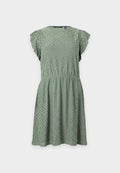 Vero Moda VMTASSA FRILL - Day dress - laurel wreath