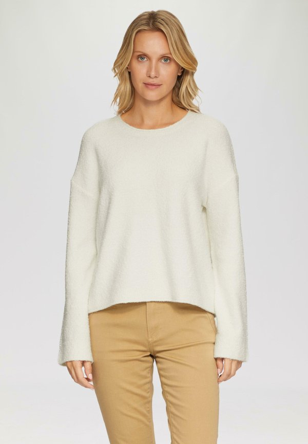 s.Oliver AUS BOUCLÉ - Jumper - creme