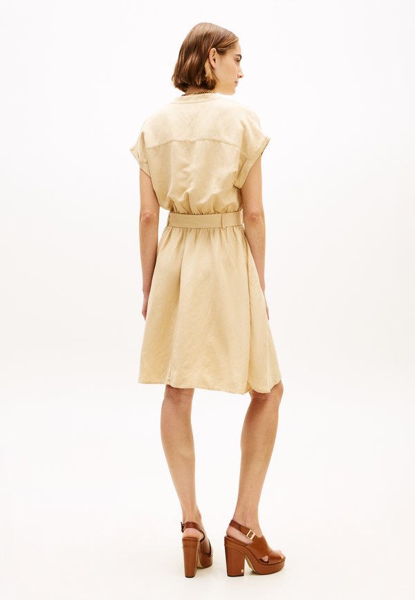 Tommy Hilfiger BELTED RELAXED MINI SHIRT DRESS