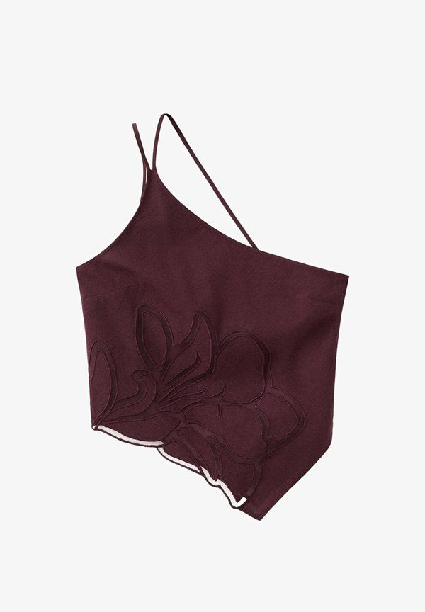 Mango ADULT - Top - bordeaux