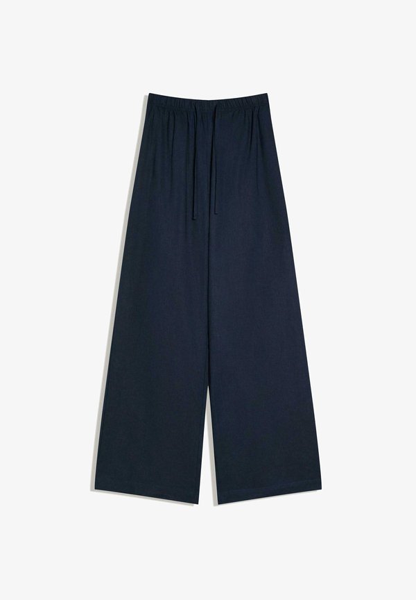 Bershka Trousers - blue