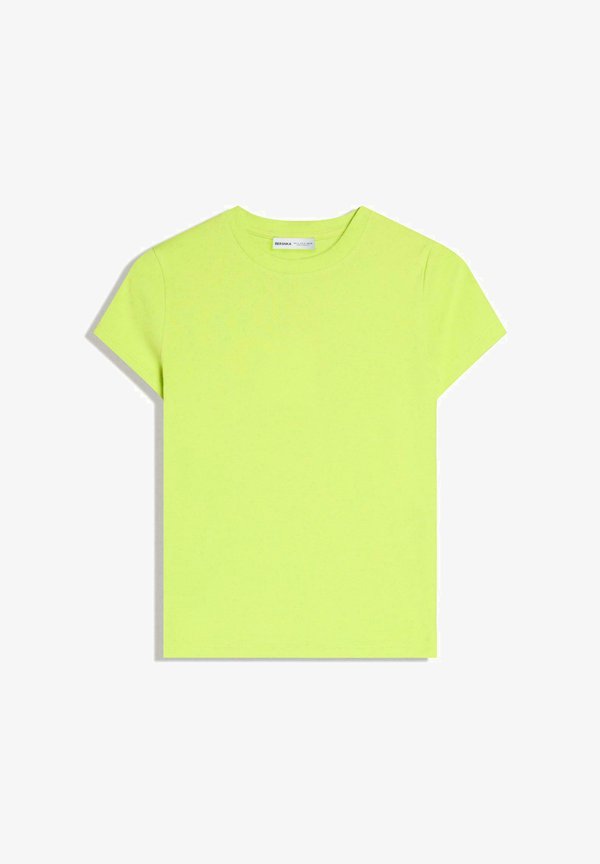 Bershka Basic T-shirt - light green