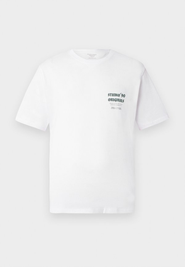 Jack & Jones T- - Print T-shirt - bright white