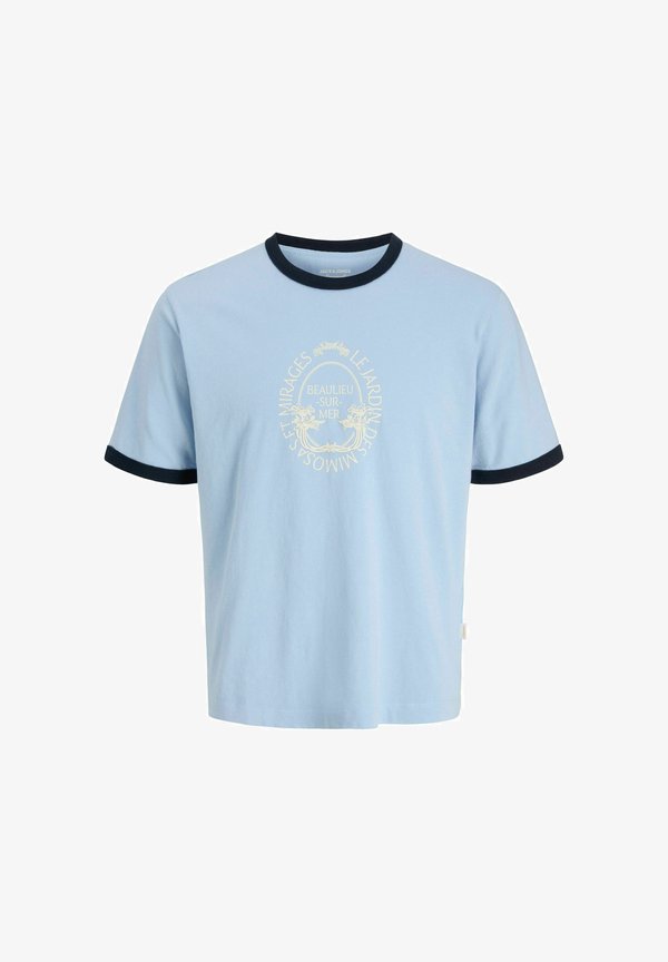 Jack & Jones T-SHIRT T-SHIRT - Print T-shirt - cashmere blue