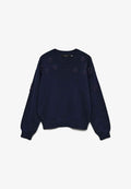 Vero Moda Knitted VMDAISY Knitted - Jumper - navy blazer