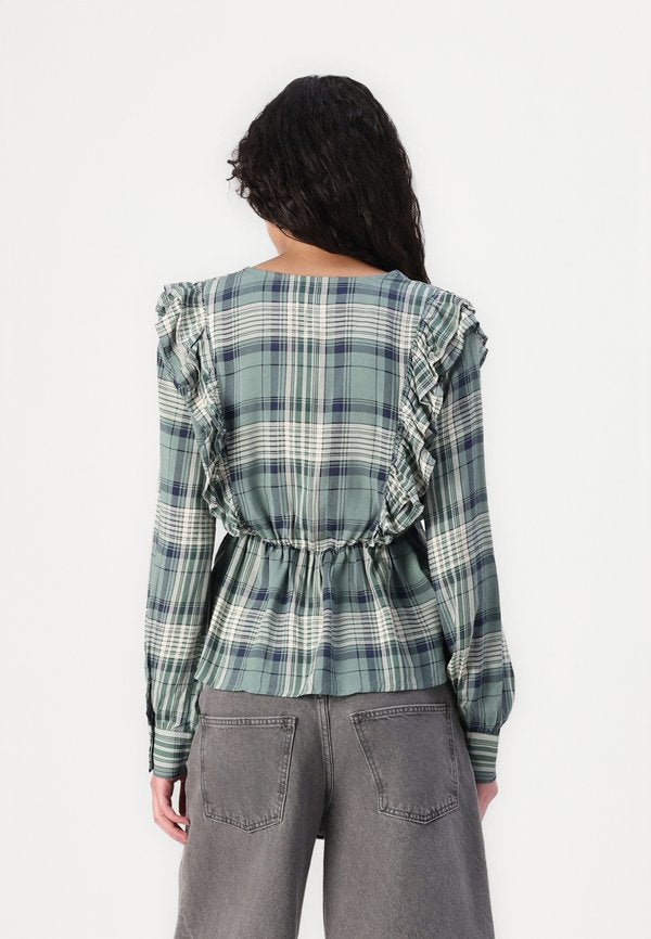 Vero Moda VMCAMILLO CHECK V NECK