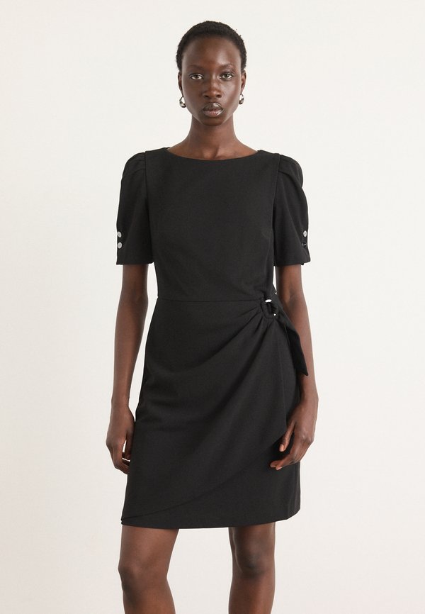 DKNY FAUX WRAP SKIRT