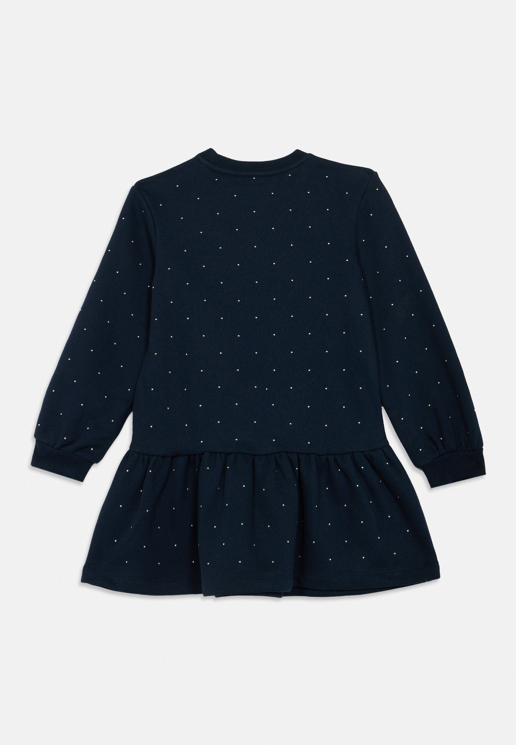 FESTIVE STUD RELAXED FLEECE SKATER DRESS Media 2
